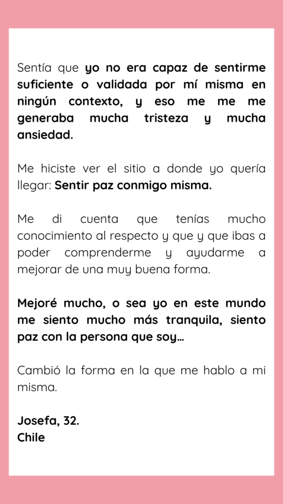 Testimonios